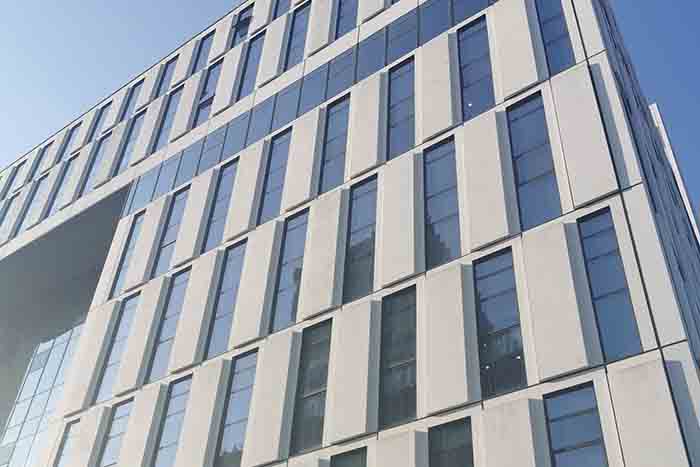 杭州富阳电力大厦GRC复合幕墙单元板2(图1)